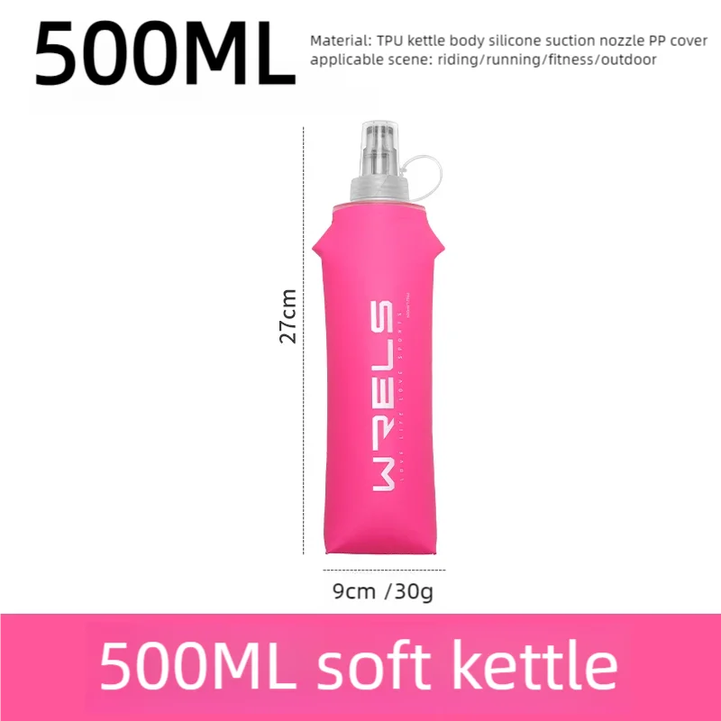 TPU Soft Flask – Collapsible & BPA-Free for Running, Hiking & Cycling