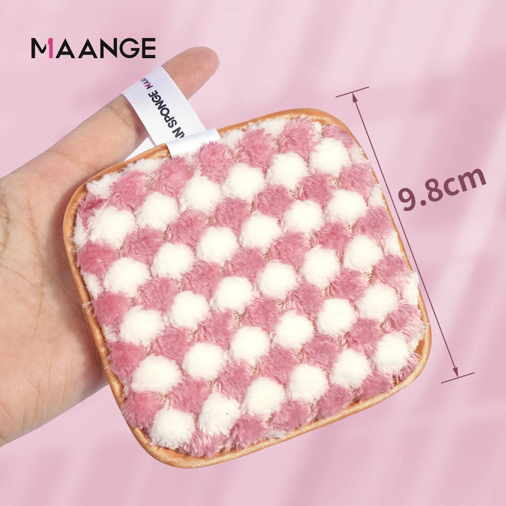 Reusable Microfiber Makeup Remover Sponge | Deep Cleansing & Pore Care | Eco-Friendly & Travel-Friendly