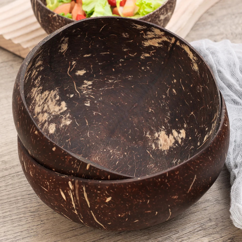 Handmade Coconut Wood Bowls | Eco-Friendly, Sustainable & Biodegradable