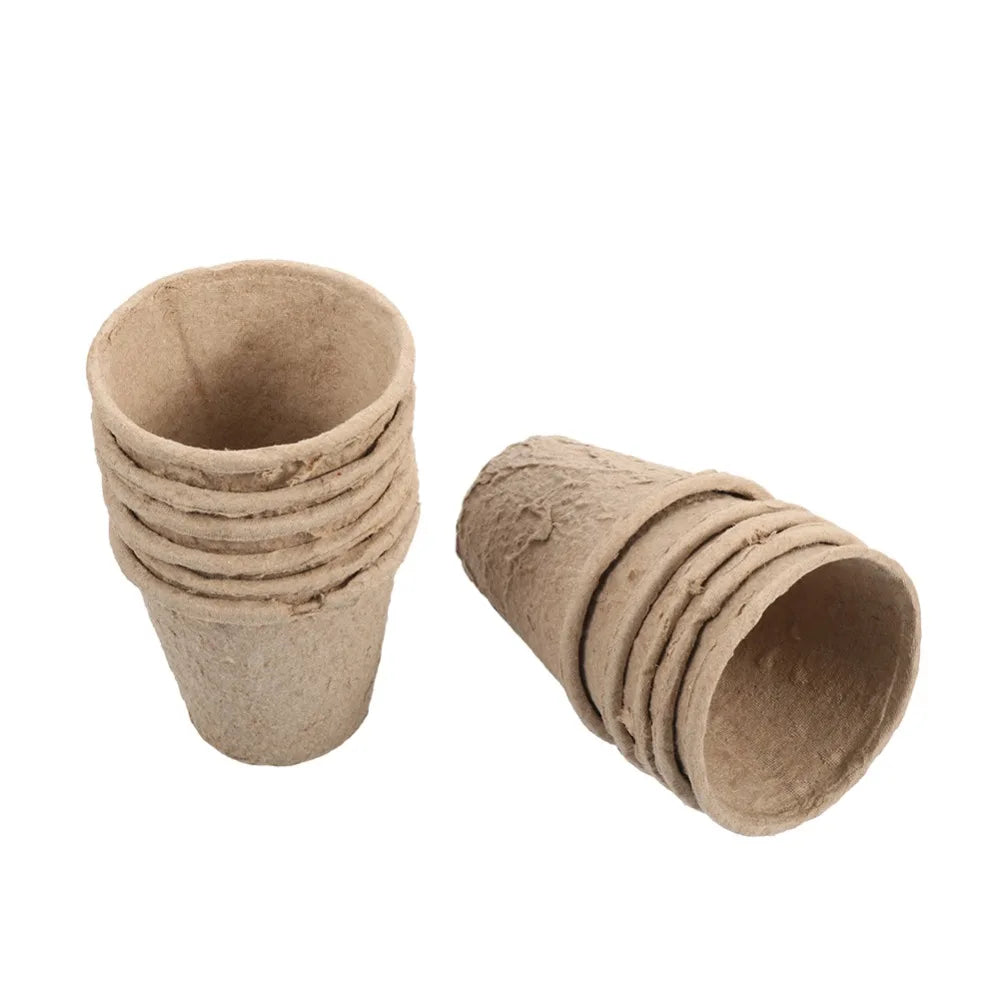 Biodegradable Fibre Nursery Pots – Eco-Friendly Seedling Starter