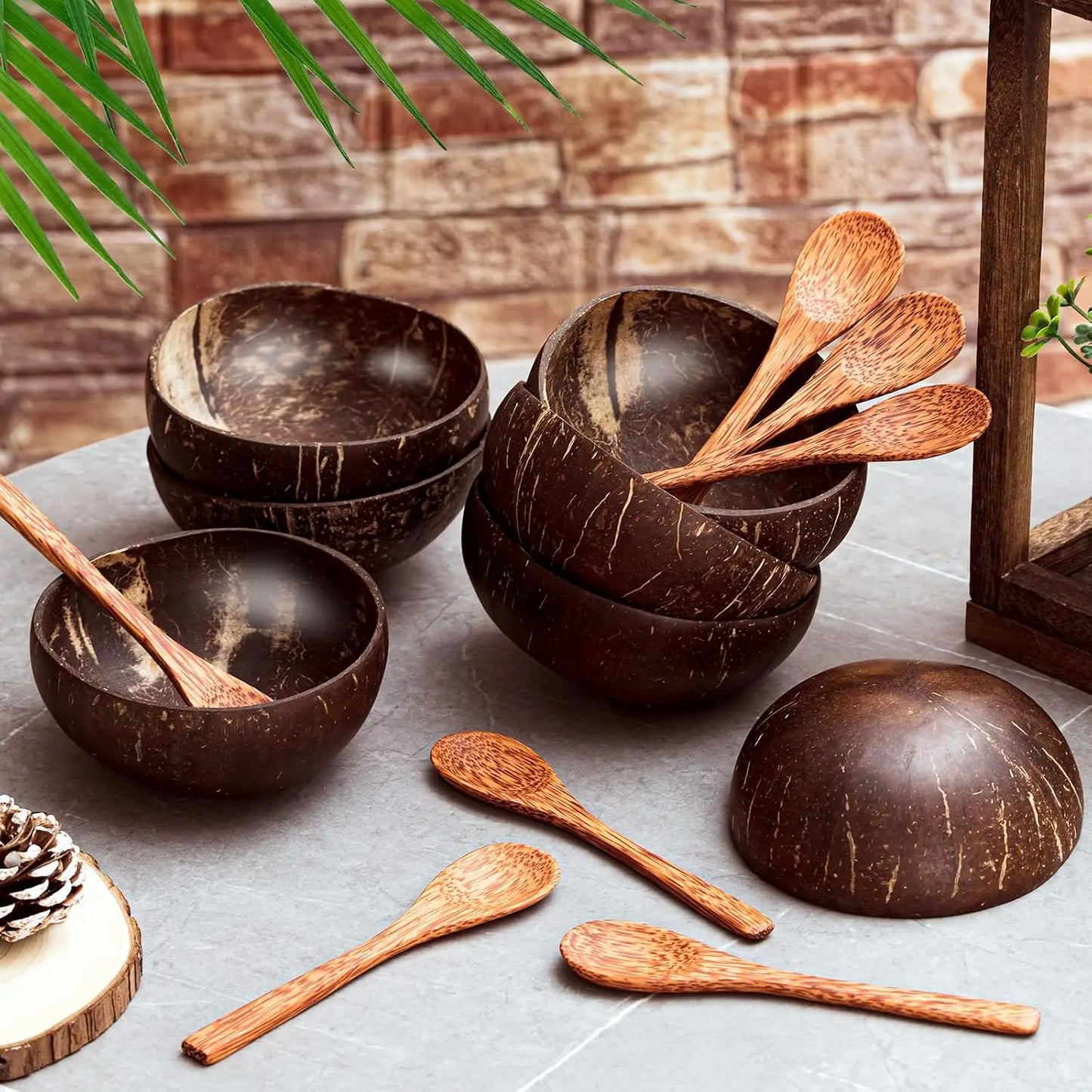 Handmade Coconut Wood Bowls | Eco-Friendly, Sustainable & Biodegradable