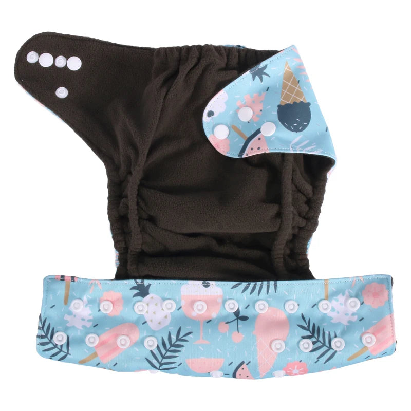 Pororo Bamboo Charcoal Cloth Diapers for Toddlers – Reusable, Leak-Free and Eco-Friendly