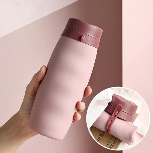 Collapsible Silicone Water Bottle | Eco-Friendly, Portable & Travel-Friendly