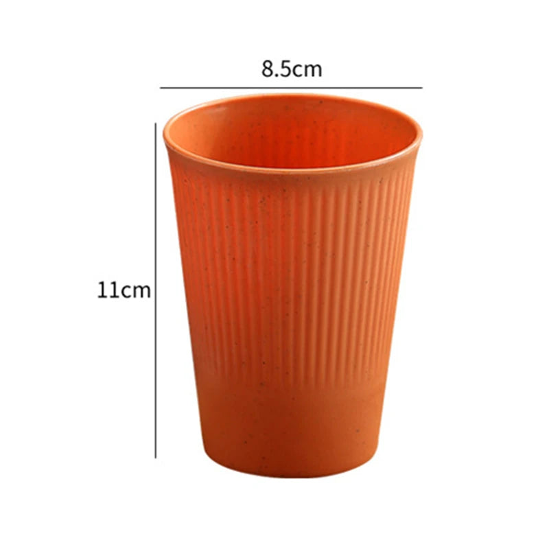 Eco-Friendly Wheat Straw Coffee Mug – Lightweight, Durable & Heat-Resistant Tea Cup | BPA-Free Coffeeware