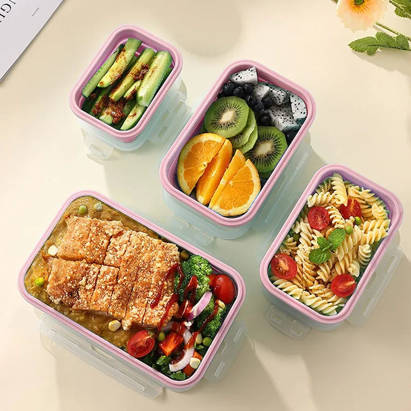 Collapsible Silicone Lunch Box | BPA-Free, Leakproof & Microwavable Meal Prep Container