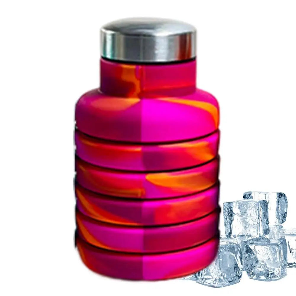 Collapsible Silicone Water Bottle – Leakproof, Travel-Friendly & Space-Saving