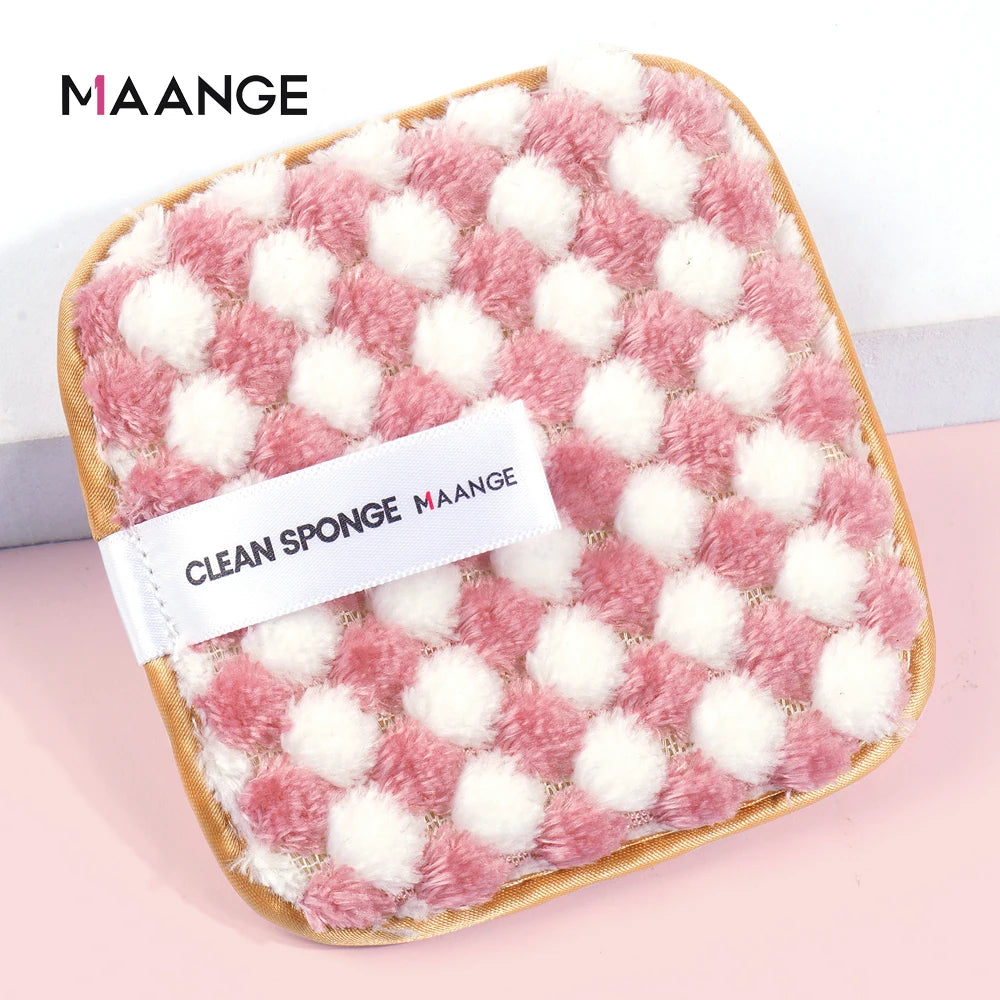 Reusable Microfiber Makeup Remover Sponge | Deep Cleansing & Pore Care | Eco-Friendly & Travel-Friendly