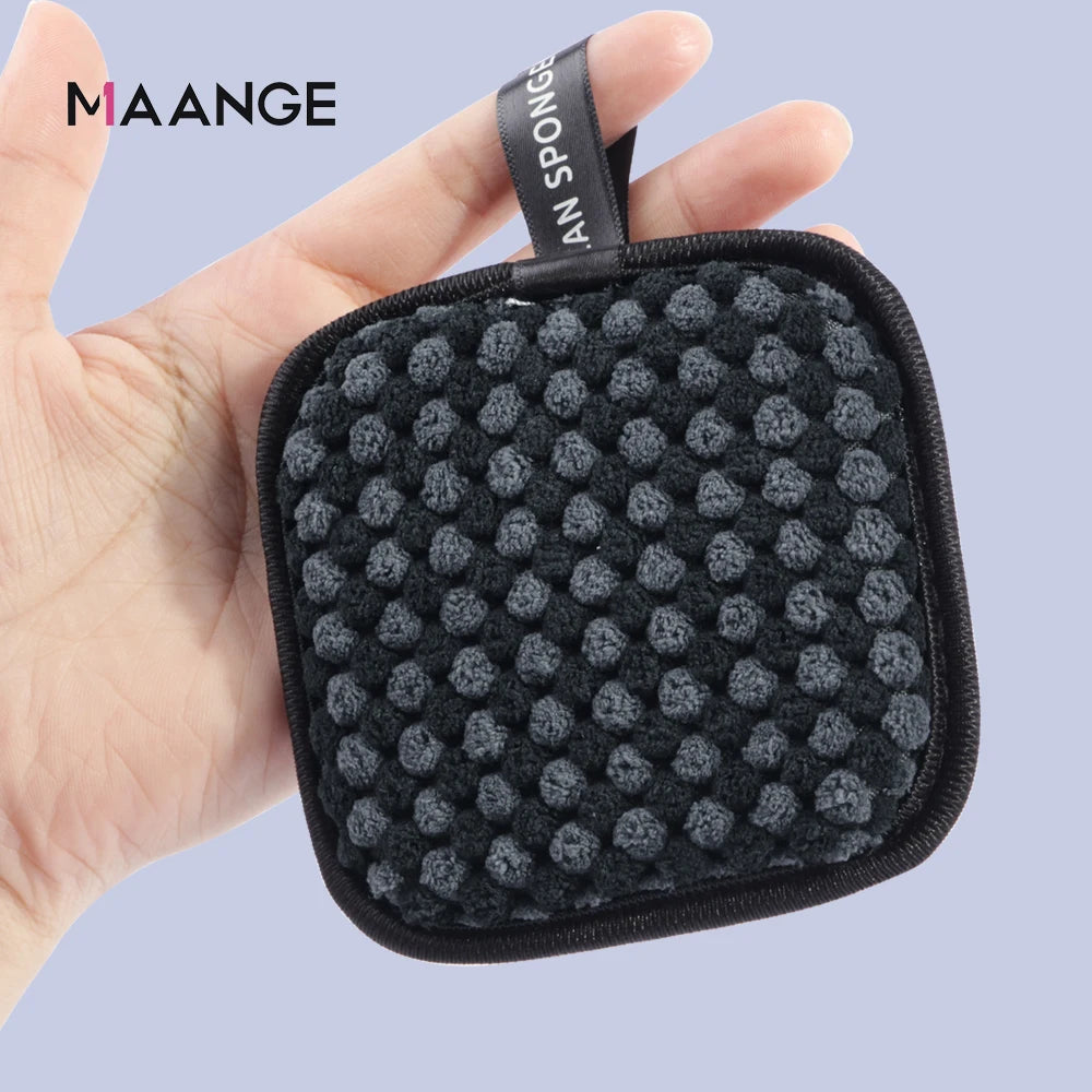 Reusable Microfiber Makeup Remover Sponge | Deep Cleansing & Pore Care | Eco-Friendly & Travel-Friendly