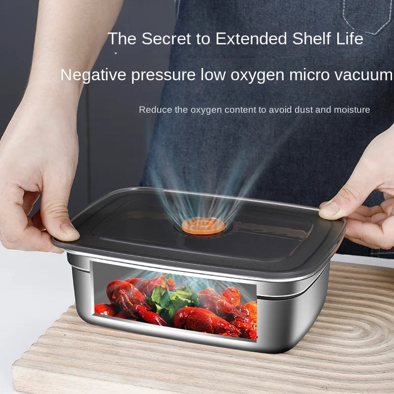 304 Stainless Steel Leak-Proof Lunch Box – High Capacity, Insulated & Eco-Friendly Food Storage