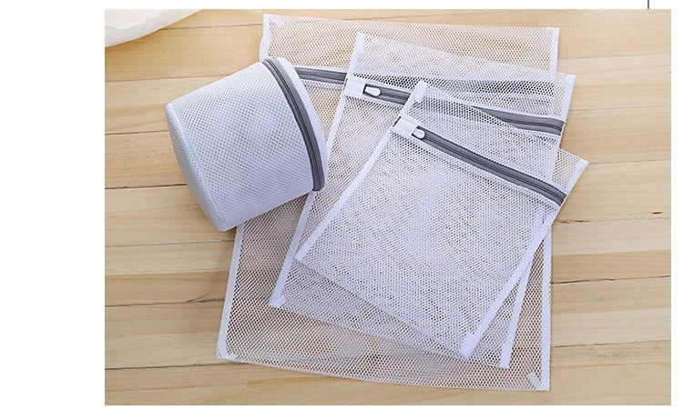 Durable Thick Mesh Laundry Bags | Eco-Friendly Wash Bags for Delicates & Large Items