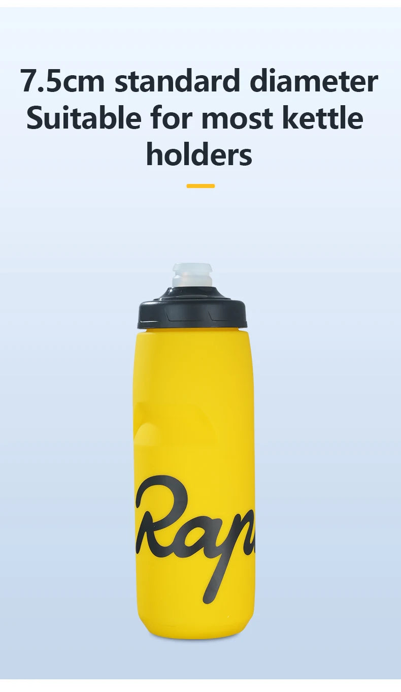 Rapha Cycling Water Bottle | 620ml & 750ml | Leak-Proof, Squeeze Jet & Lockable | Sports & Bike Bottle with Dust Cover